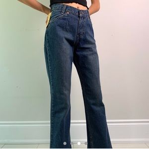 ORANGE TAG FLARED LEVIS